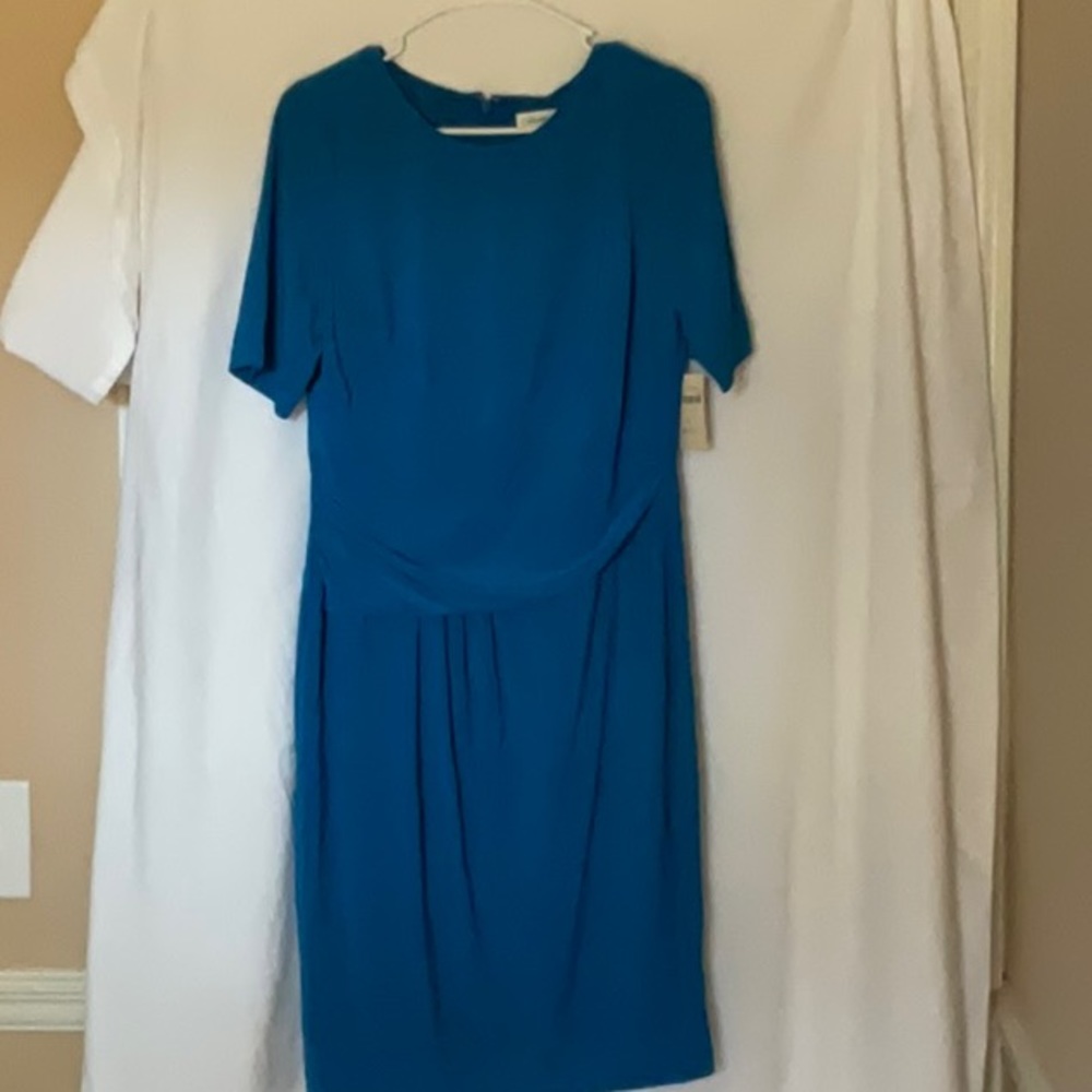 Womens knee length knit dress